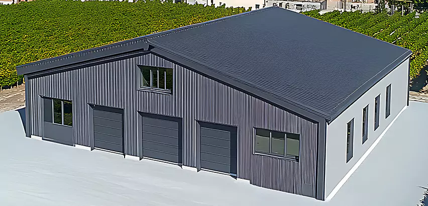 Corrugated Garage Roof Repair in Dundee