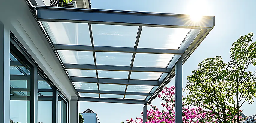 Glass Patio Roof Installation in Dundee