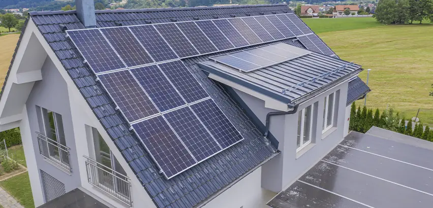 Residential Solar Roof Installation in Dundee