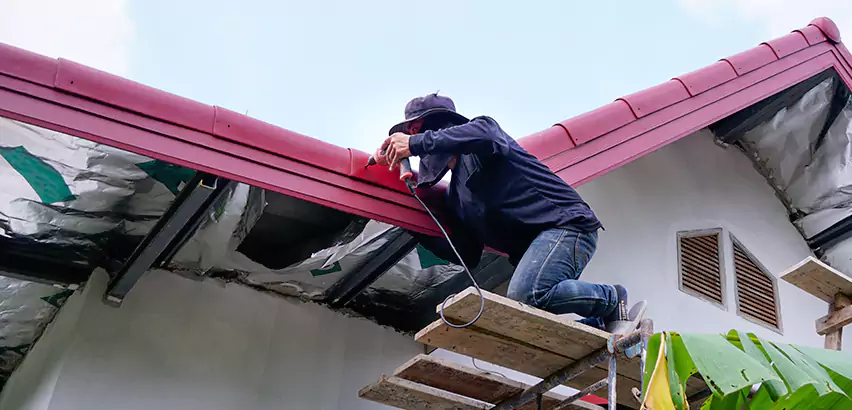 Residential Wind Damage Roof Repair in Dundee